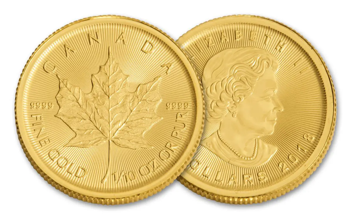 Canadian Gold Maple Leaf