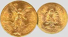 Mexican Gold Peso $50